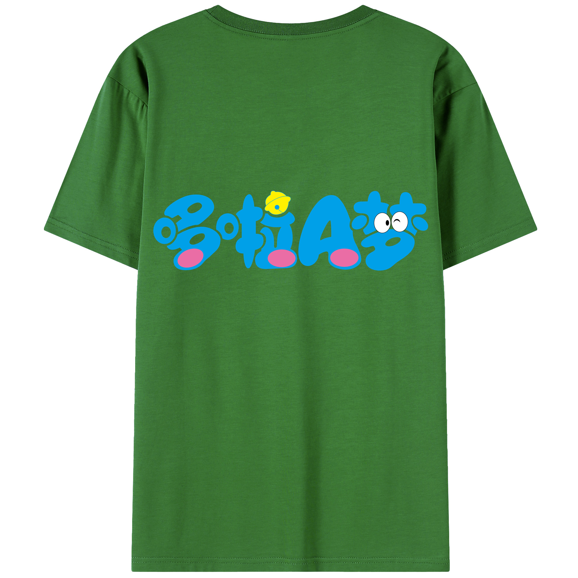 （画像用） ドラえもん Doraemon レディース半袖Tシャツ(バックプリント)